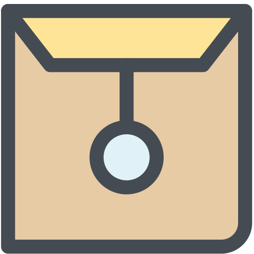 Document envelope, envelope, general, large envelope, mail, mailing envelope, office icon